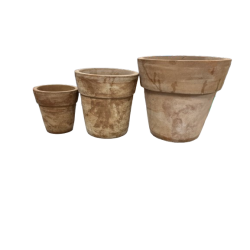 POT ROND REBORD Ø 23 CM HT 23 CM