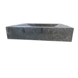 SS11 VASQUE RECTANGULAIRE PRISMA 40X10X50 CM - MARBRE NOIR
