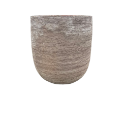 POT ROND TERRE CUITE BALLON Ø 54 CM HT 54 CM