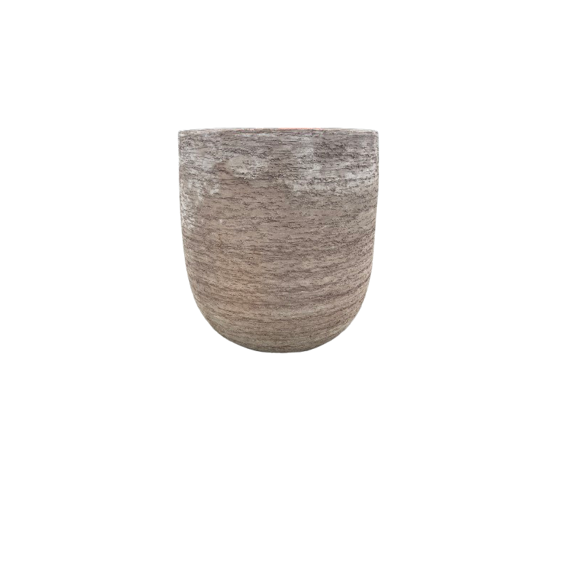 POT ROND TERRE CUITE BALLON Ø 54 CM HT 54 CM