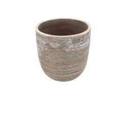 POT ROND TERRE CUITE BALLON Ø 54 CM HT 54 CM