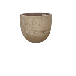 POT ROND BUNGXE TERRE CUITE ANTERRA Ø 28 CM HT 24 CM