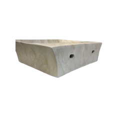 VASQUE CERAMIQUE EFFET MARBRE AVEC TROU DE ROBINET