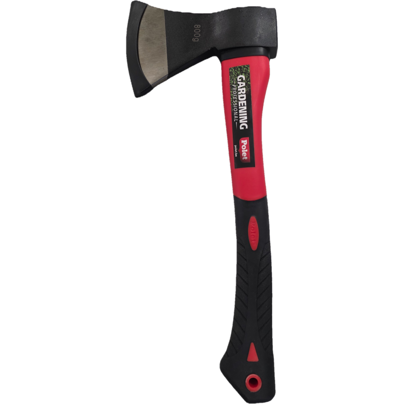 HACHETTE A MAIN 800 GR AVEC MANCHE FIBRE DE VERRE 38 CM