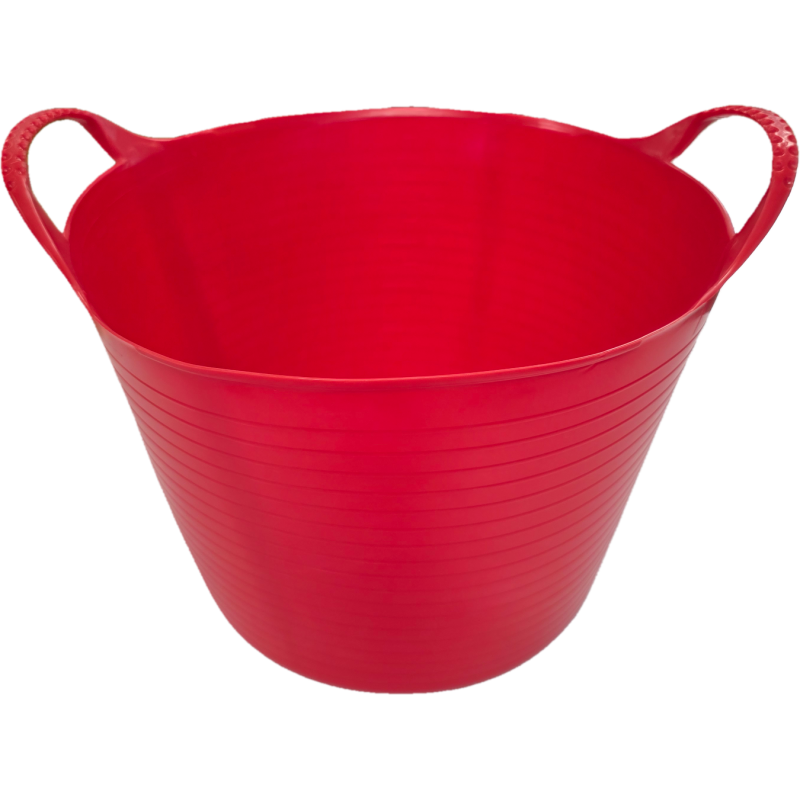 TUBTRUG S 14 L H. 23 CM Ø 33 CM - ROUGE