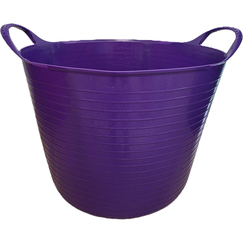 TUBTRUG L 38 L H. 33 CM Ø 45 CM - POURPRE