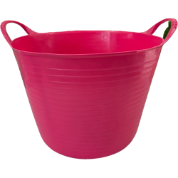 TUBTRUG L 38 L H. 33 CM Ø 45 CM - ROSE