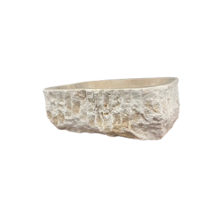 SS12 VASQUE POLYMORPHE 15X55X75 CM - TRAVERTIN LIGHT