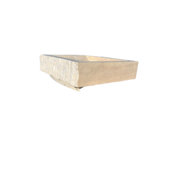 SS17 VASQUE 40X10X50 CM - TRAVERTIN LIGHT