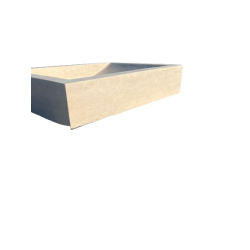 SS17 VASQUE 40X10X50 CM - TRAVERTIN LIGHT