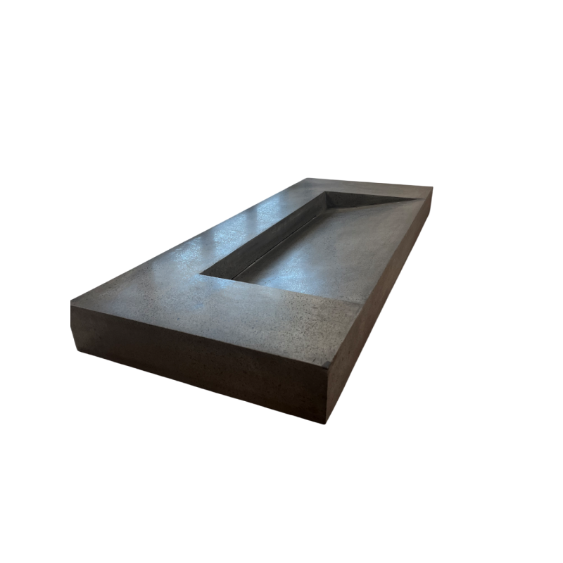 SS6 VASQUE 10X50X120 CM - BASALT