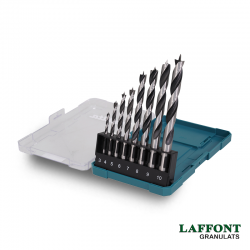 COFFRET 8 FORETS BOIS CYLINDRIQUES - MAKITA