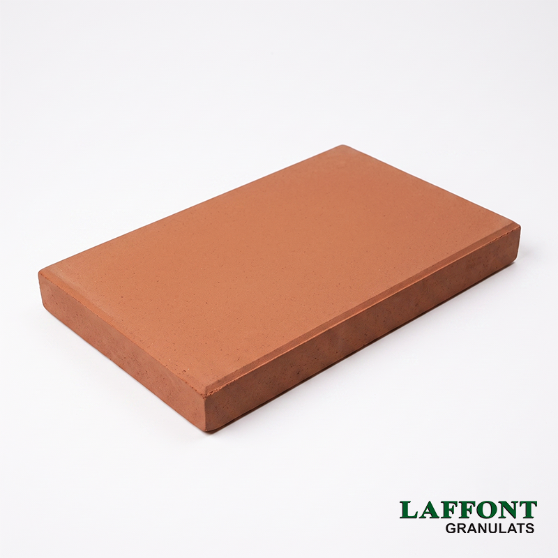 BRIQUE FORAINE 42X28X5 CM - ROUGE ORANGE