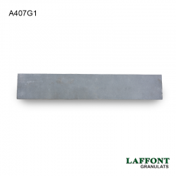PLINTHE ARDOISE 40X7X1 CM - GRIS