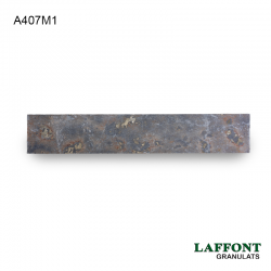 PLINTHE ARDOISE 40X7X1 CM - MULTICOLORE