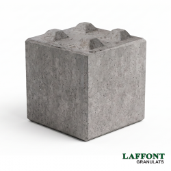 BLOC BETON EMPILABLE 60X60X60 CM - 0,5 T