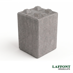 BLOC BETON EMPILABLE 60X60X90 CM - 0,75 T