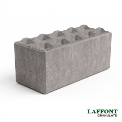 BLOC BETON EMPILABLE 180X60X60 CM - 1,5 T