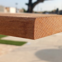 LAME TERRASSE CUMARU 95 MM EP 21 MM  - LG +/- 3,35 M (11' - 0,319 M2)