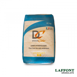 LIANT HYDRAULIQUE FIBRE DRAINCOLOR - SAC 25 KG