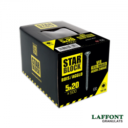 VIS STARBLOCK TX 5X20 MM - 500 PCS