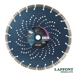 DISQUE DIAMANT PRO TT Ø 350 MM ALES. 20 MM HT 12 MM - SIDAMO