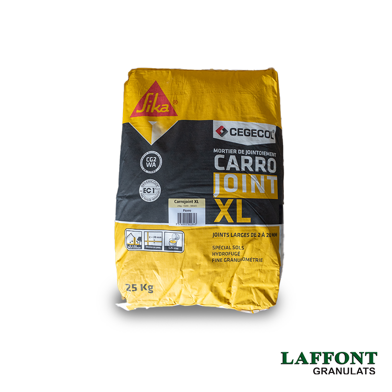 CARROJOINT XL POUR JOINTS DE 2 A 20 MM TON PIERRE - SAC 25 KG
