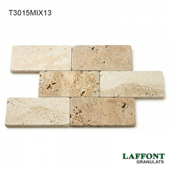 TRAVERTIN BEIGE 30,5X15X3 CM - MIX 1