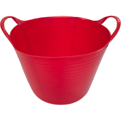TUBTRUG S 14 L H. 23 CM Ø 33 CM - ROUGE