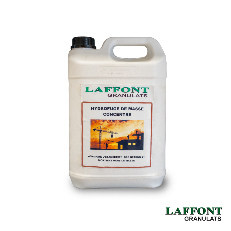 HYDROFUGE DE MASSE (4 DOSES / L) - BIDON 5 L