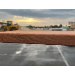 LAME TERRASSE JATOBA 145 MM EP 21 MM  - LG +/- 2,75 M (9' - 0,398 M2)