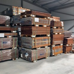 LAME TERRASSE MASSA. 145 MM EP 21 MM  - LG +/- 1,55 M (5' - 0,221 M2)