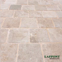TRAVERTIN BEIGE 10X10X3 CM - MIX 1
