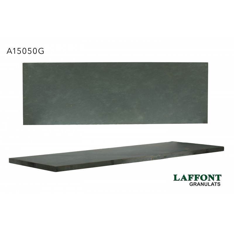 DALLE ARDOISE 150X50X2,8 / 3,2 CM - GRIS