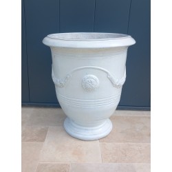 POT ANDUZE  W EMAIL Ø 65 CM HT. 76 CM REF. 2374