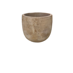 POT ROND BUNGXE TERRE CUITE ANTERRA Ø 22 CM HT 18 CM