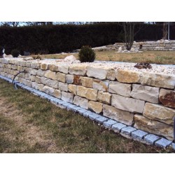 BARRETTE QUARTZITE 50X7/10 CM EP. 7/10 CM - JAUNE