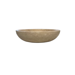 DEMI VASQUE TRAVERTIN Ø 45 CM - LIGHT