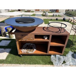 BRASERO CORTEN 100 XL - LA BREZZ