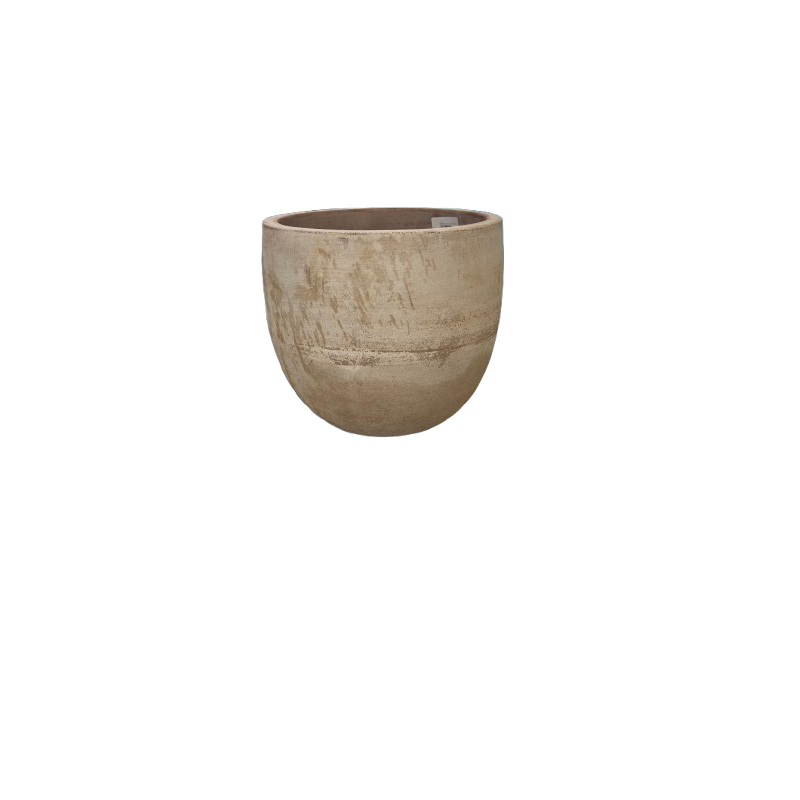 POT ROND BUNGXE TERRE CUITE ANTERRA Ø 28 CM HT 24 CM