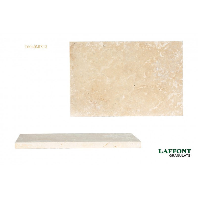 TRAVERTIN BEIGE 61X40,6X3 CM - MIX 1