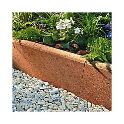 BORDURE LISSE BETON 50X20X5 CM - SAUMON