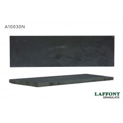 DALLE ARDOISE 100X30X2,8 / 3,2 CM - NOIR