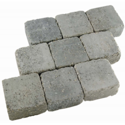 PAVES CAROSOL 10,5X10,5X5/4 CM - GRIS PORPHYRE