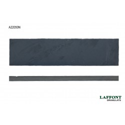 DALLE ARDOISE 220X50X2,8 / 3,2 CM - NOIR