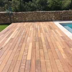 LAME TERRASSE IPE 145 MM EP 21 MM  - LG +/- 4.25 M (14' - 0.619 M²)