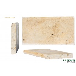 MARGELLE TRAVERTIN BEIGE BA 61X33X5 CM - MIX 1