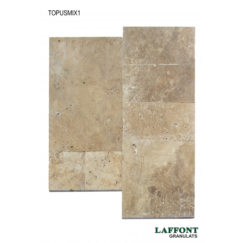 TRAVERTIN BEIGE OPUS 1,2 CM - MIX 1