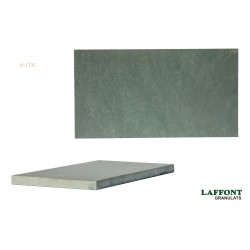 MARGELLE ARDOISE BORD DROIT 61X33X3 CM - GRIS