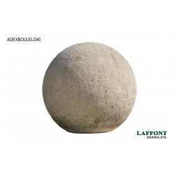 BOULE PIERRE RECONSTITUEE Ø 40 CM